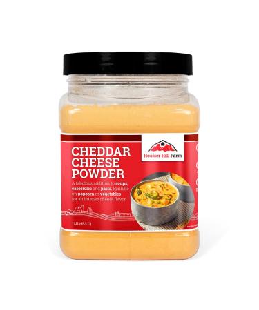 Cheddar Cheese Powder by Hoosier Hill Farm 1 lb - Buy Online on GoSupps.com