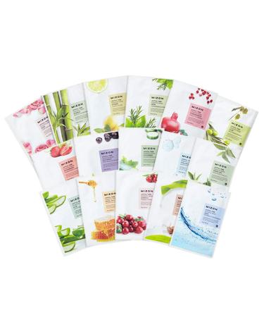 MIZON SET: Joyful Time Essence Mask Sheet (16 Combo Pack Facial Mask Sheets)