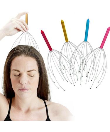 Minkissy Handkopf Massager - 8-Piece Therapeutic Head Massage Device Set for Ultimate Relaxation - Buy Online on GoSupps.com