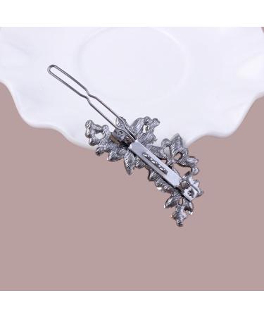 Wedding Hair Accessories Silver Diamante Bridal Hair Clips Sparkly Rhinestone Hair Barrettes Prom Hair Accessories French Hair Jewelry Hair Pieces for Women Bridal Bridesmaid - Buy Online on GoSupps.com