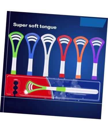 Minkissy Tongue Cleaning Tools - Tongue Scraper & Brush for Adults | Improve Oral Hygiene & Fresh Breath - Buy Online on GoSupps.com