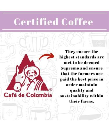 DON JOSE COLOMBIAN Speciality Coffee Beans Smooth Roast Supremo Arabica Traditionally Hand Roasted Coffee Beans (1kg Resealable bag) - Buy Online on GoSupps.com