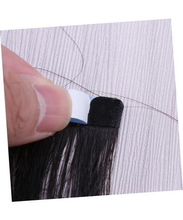 SKISUNO Real Human Hair Human Hair Wigs Tape in Hair Wigs Hair Extensions Grip Tape Glue Tape Invisible Tape Seamless Hair Extention Adhesive Tape No Trace Human Hair Wig - Buy Online on GoSupps.com