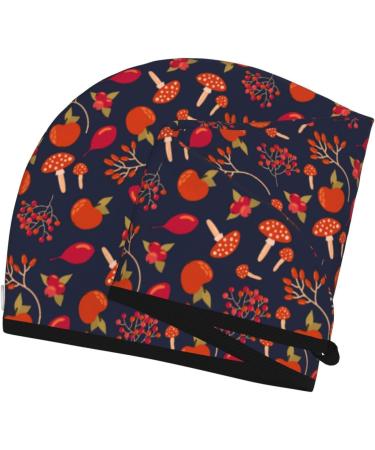 Hair Towel Wrap - Quick Drying Hair Turban with Button | Autumnal Forest Design - Buy Online on GoSupps.com