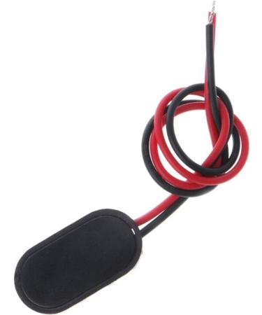 9V Battery Clip Connector - Tinned Wire Leads 15cm Black Red I Type - Pack of 5 for Easy International Shipping - Buy Online on GoSupps.com