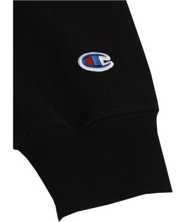 Champion Men's Long Sleeve Crewneck T-Shirt - Large Black - Buy Online on GoSupps.com