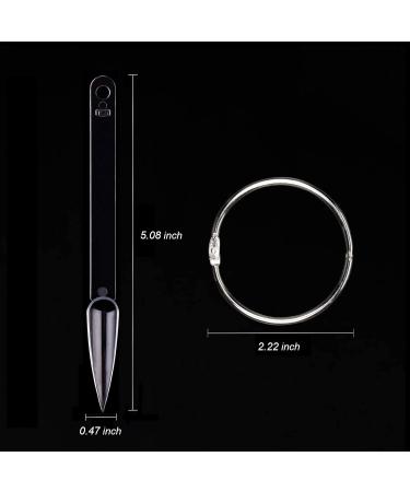 100pcs Clear Stiletto Nail Swatches - Transparent Nail Art Practice Tips Display Board (Pack of 1) - Buy Online on GoSupps.com