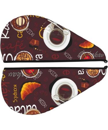 Super Absorbent Microfiber Hair Towel Wrap - Quick Dry Coral Velvet Cap for Long Curly & Thick Hair - Buy Online on GoSupps.com