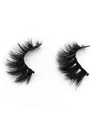 GOO GOO 16mm Bushy Siberian Mink Fur False Eyelashes - Handmade 3D Natural Soft Curl Fake Lashes - Reusable Makeup Eyelashes - 1 Pair - Buy Online on GoSupps.com