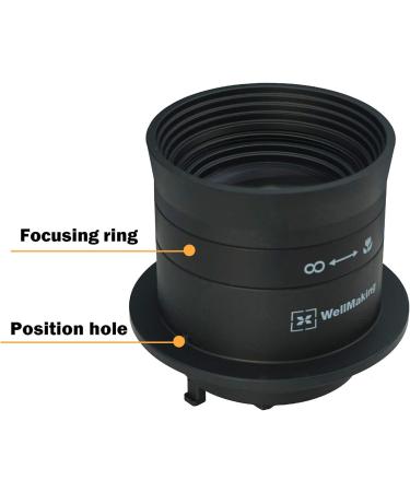 WELLMAKING S-90L Optical Snoot with Lens Condenser Bowens Mount - Portable and Lightweight Light Control Device for LED Continuous Lights - Ideal for Indoor/Outdoor Photography - Buy Online on GoSupps.com