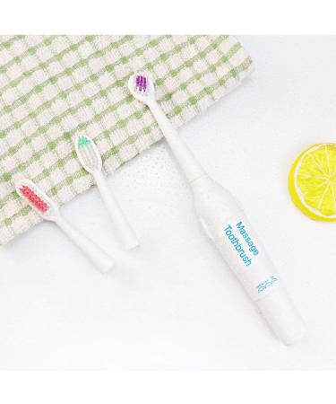 Sonic Electric Toothbrush for Children Smart Toothbrush with LED Lights 2 Replacement Heads for Children from 2 to 5 Years Comfortable and Environmentally - Buy Online on GoSupps.com