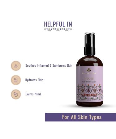 Avi-Mee Pure Lavender Water - Soothes Skin Fights Acne & Relaxes Mind | Lavender Oil | 3.71 Fl Oz | International Shipping Available - Buy Online on GoSupps.com