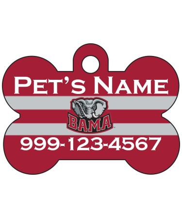 Alabama Crimson Tide Pet Id Dog Tag | Officially Licensed | Personalized for Your Pet