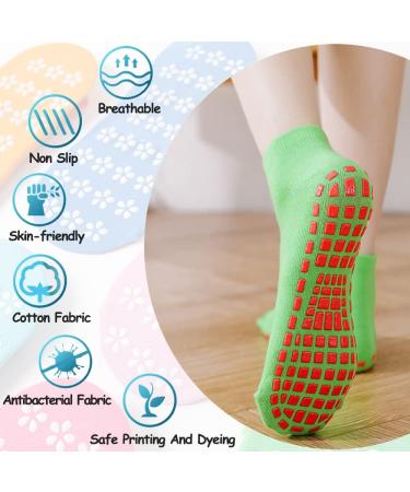 Buy Kevaler 10 Couple Yoga Socks for Women - Cotton Anti-Slip Sports Socks for Yoga Pilates Gymnastics & Hospital (Sizes 35-42) - Buy Online on GoSupps.com