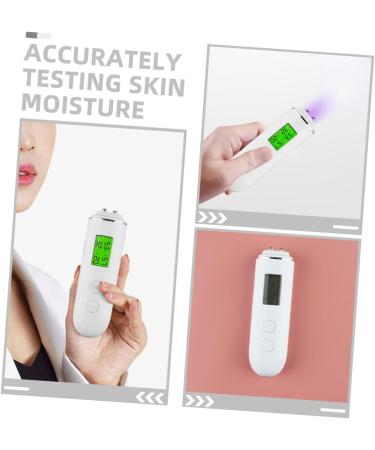 FOMIYES Skin Tester Water Oil Monitor Skin Hydration Sensor Skin Analyzer Digital Plastic Shell White - Buy Online on GoSupps.com