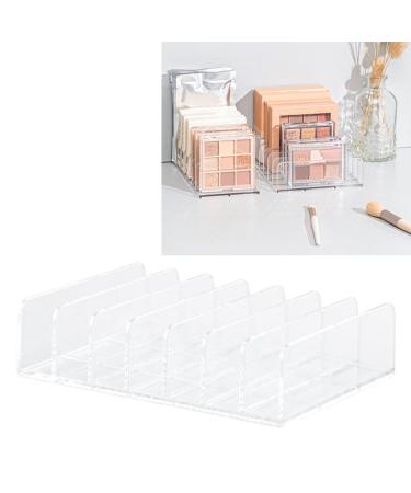 Makeup Palette Organizer Eyeshadow Tray Organizer Transparent Cosmetic Display Stand for Makeup Palettes Organizer