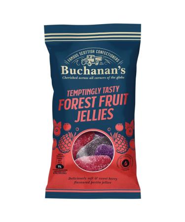 Buchanan's Temptingly Tasty Forest Fruit Jellies 140g - Buy Online on GoSupps.com