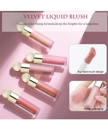 Soft Creamy Liquid Blush Makeup in Cherry Red - LongWearing Multi-Use Tint Stick for Cheek & Lips, Dewy Finish, Natural-Looking - Buy Online on GoSupps.com