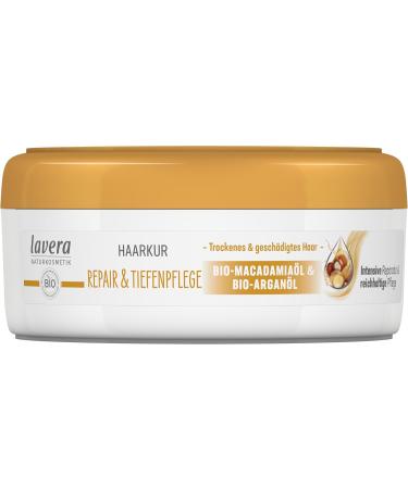  lavera lavera Deep Repair Hair Treatment - Silicone Free - Intense Repair and Rich Care - Vegan - Natural Cosmetics - 200ml - Buy Online on GoSupps.com