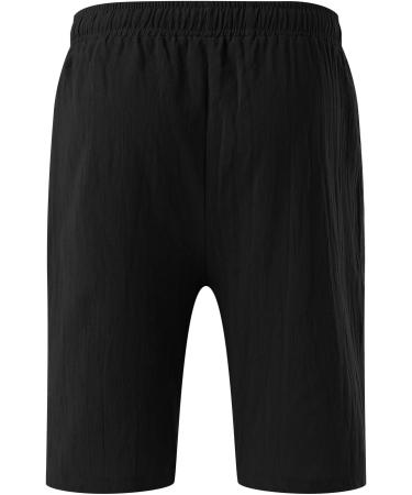 Men's Casual Cargo Shorts - Lightweight Linen & Cotton Summer Pants | 5XL & 3XL Sizes Available - Buy Online on GoSupps.com