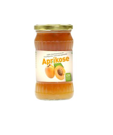 Buy LCW Apricot Fruit Spread with Fructose & Sweeteners - 340g Glass Jar | International Shipping Available - Buy Online on GoSupps.com