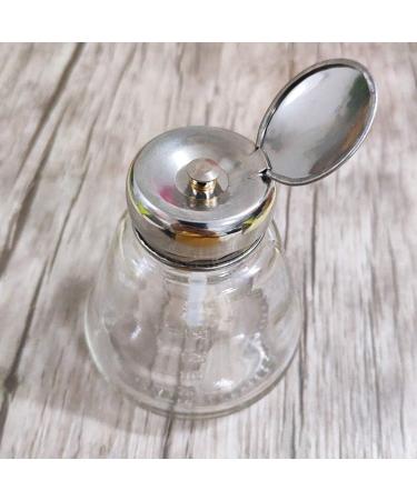 GOSER Empty Nail Polish Pump Dispenser Glass Down Press - Buy Online on GoSupps.com