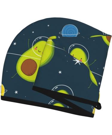 Avocado in Space Microfiber Hair Towel - Super Absorbent Coral Velvet Wrap for Long Curly & Thick Hair - Buy Online on GoSupps.com