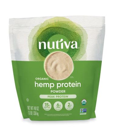 Nutiva Organic Hemp Protein 15g 3 lbs (1.36 kg)