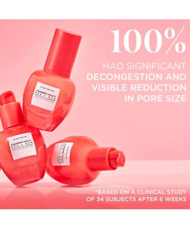 Strawberry Smooth AHA BHA Salicylic Acid Serum - Daily Hyaluronic Acid Serum - 30ml - Buy Online on GoSupps.com
