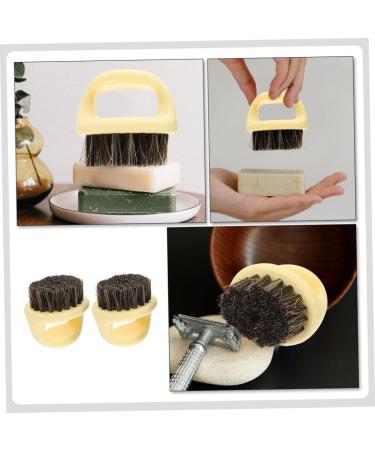 Beavorty 6-Piece Men's Beard Comb & Head Massage Brush Set - Ideal for Black Men - Premium Horse Hair Grooming Tools - Buy Online on GoSupps.com