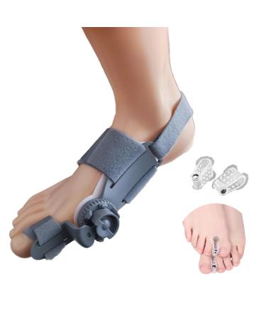 Bunion Corrector with Toe Spacers Toe Separators Bunion Corrector for Women Big Toe Adjustable Big Toe Straightener Toe Corrector for Bunion Fix Bunion Relief Toe Separators for Women
