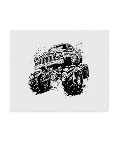 2 x 'Monster Truck' Microfiber Lens/Glasses Cleaning Cloths (LC00021335)