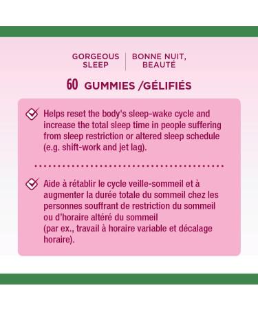 Nature's Bounty Gorgeous Sleep Gummy with Melatonin & Collagen 60 Gummies - Buy Online on GoSupps.com
