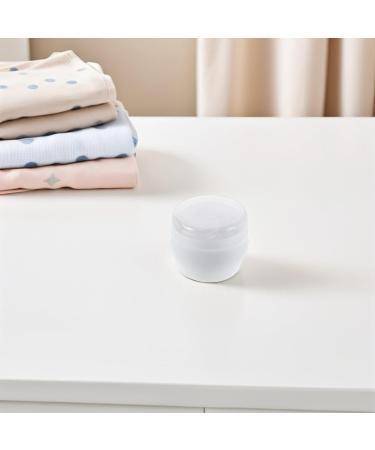FRCOLOR Lot de 2 Distributeurs de Poudre pour B b avec Houppette Douce tui Compact Blanc Format Voyage R cipient Poudre Portable pour Soin Peau Sensible Paquet Langer - Buy Online on GoSupps.com