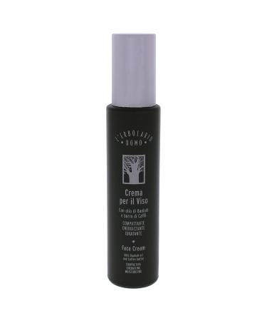 L'Erbolario Baobab & Green Coffee Face Cream for Men - Firming & Energizing Treatment for Dry Skin - 1.6 Oz - Buy Online on GoSupps.com