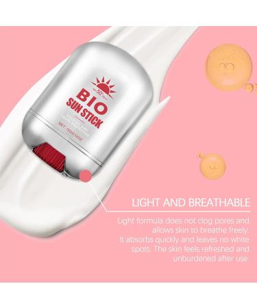 Sun Stick Spf50 | Moisturizing Sunscreen Stick | Advanced Sunscreen Stick | Portable Face Sunscreen Stick Sun Stick for All Skin Types Spf50 Sunscreen Stick Moisturizing Sun Protection Stick - Buy Online on GoSupps.com