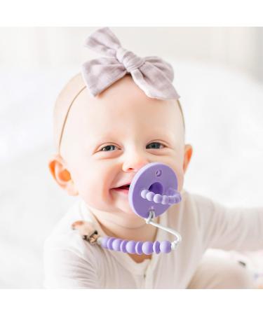 Ryan & Rose Cutie PAT Pacifier Teether Stage 1 - Orchid - Buy Online on GoSupps.com