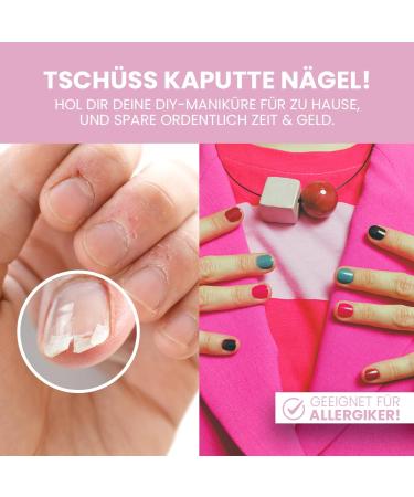 Jezz it! Premium UV Nail Polish - Pastel Purple for Allergy Sufferers | Long-lasting Gel UV & LED Compatible | Made in Germany - Buy Online on GoSupps.com