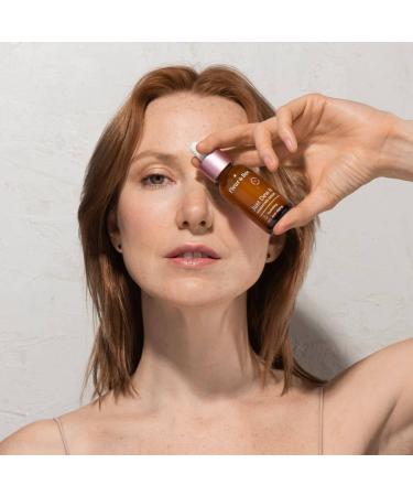 Hydrating & Anti-Aging Face Serum | 100% Vegan Hyaluronic Acid for Sensitive & Dry Skin | Just Dew It by Fleur & Bee - 1 fl oz - Buy Online on GoSupps.com