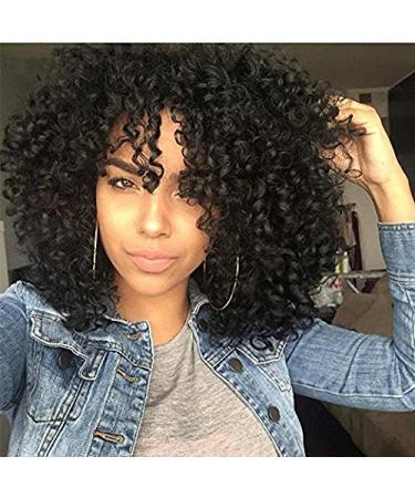 Curly Hair Wigs for Black Women - Natural Kinky Afro Wigs Lace Front & Synthetic Options - Buy Online on GoSupps.com