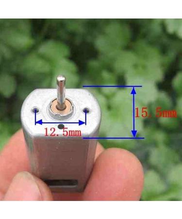 High-Performance 9V DC Motor for Electric Shaver & Hair Dryer - 30000 RPM with Cooling Holes | DIY Tool Solutions - Buy Online on GoSupps.com