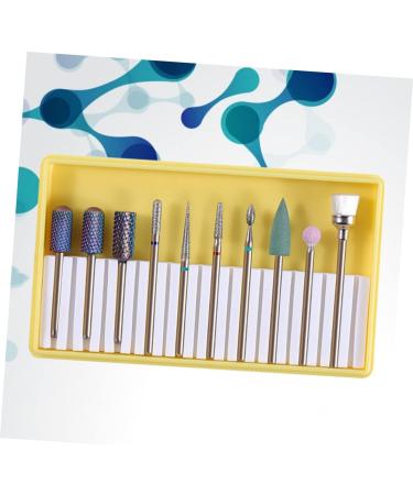 minkissy 3 Sets Nail Drill Replacement Bits Cuticle Drill Bits Nail File Drill Bits Grit Nail Art Supplies Nail Grinding Head Nail Grinding Polisher Gel Nails Bit Sand Set Manicure 5x1cmx3pcs Yellowx3pcs - Buy Online on GoSupps.com