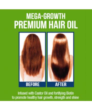 Difeel Premium Castor Plus Biotin Hair Oil 2.5 oz - Mega-Growth Formula - Buy Online on GoSupps.com