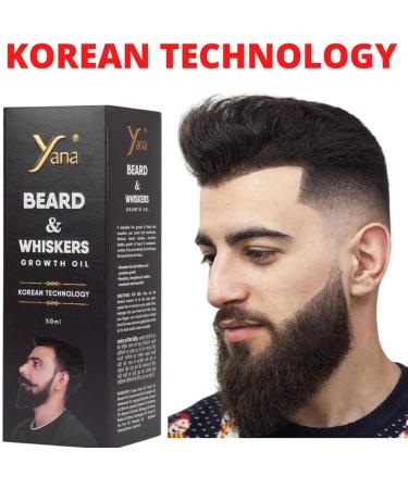  Yana Yana Beard Oil Growth For Men By Korean Technology - Buy Online on GoSupps.com
