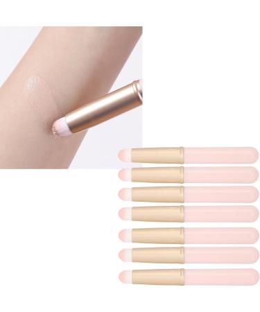 Lip Makeup Brush Round Head Pink Handle Lip Brush Cover Daily Use - Buy Online on GoSupps.com