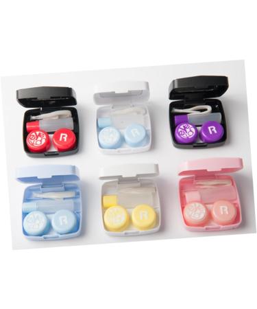 Solustre Crutching Covers & Contact Lens Holder Case - Travel Container for Lenses & Mirror | Durable & Compact Lens Solution - Buy Online on GoSupps.com