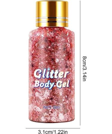  YUAB Thick face glitter waterproof glitter body gel - eyeshadow thick makeup for face hair nails nails glitter festival makeup Yuab cosmetic - Buy Online on GoSupps.com