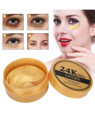 60pcs 24K Gold Eye Pads - Moisturizing Anti-Aging Gel Masks for Dark Circles Swelling & Fine Lines | Shop Now! - Buy Online on GoSupps.com