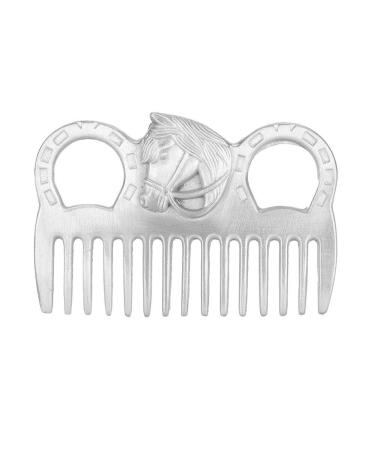 Zerodi's horse hair comb portable cattle horse hair metal comb polile technology cleaning opening node supply for the styling of thin and thick hair