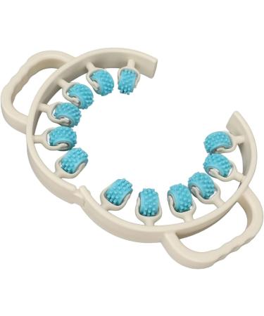 Sky Blue Muscle Roller - Trigger Point Foam Roller for Legs Arms & Feet | Deep Tissue Massage for Sore Muscles & Stiffness Relief - International Shipping Available - Buy Online on GoSupps.com